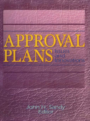 cover image of Approval Plans
